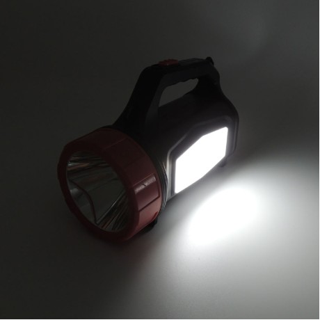 Şarjlı Fener USB Led Lambalı Işıldak Projektör Kamp Işık 5W