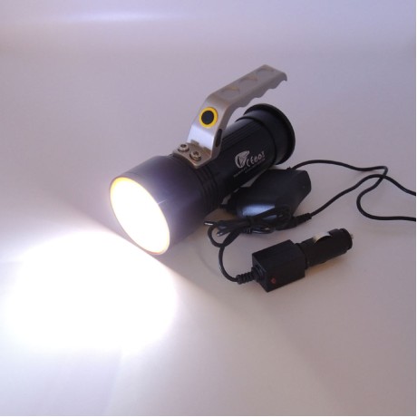 Şarjlı Fener, Led Lambalı Projektör Kamp Işık 3 Watt 3 Kademe