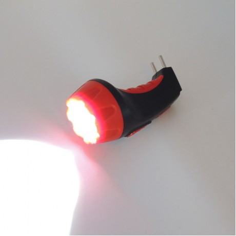Uzun Mesafeli Priz Şarjlı Ledli El Feneri Projektör 2 Kademe