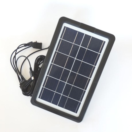 Mini Polikristal Solar Güneş Paneli Şarj Cihazı USB Power Bank