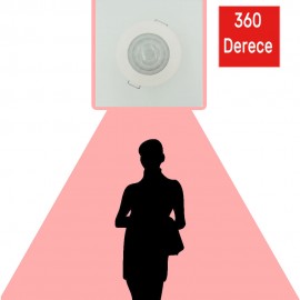 Sıva Altı Hareket Sensörü İç Mekan Algılayıcı 360 Derece