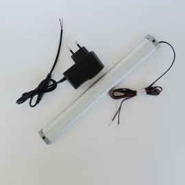 Hareket Sensörlü Led Işıklı Lamba 12 Volt Adaptörlü Mutfak Dolap