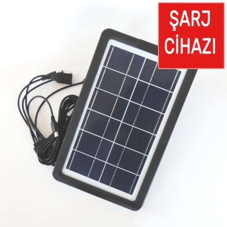 Mini Polikristal Solar Güneş Paneli Şarj Cihazı USB Power Bank